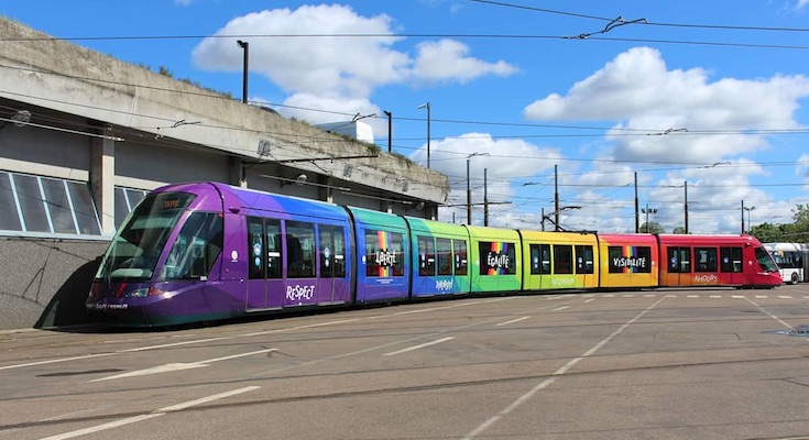 [VIDEO] Le tram Rainbow à Strasbourg – Liberté, Égalité, Visibilité